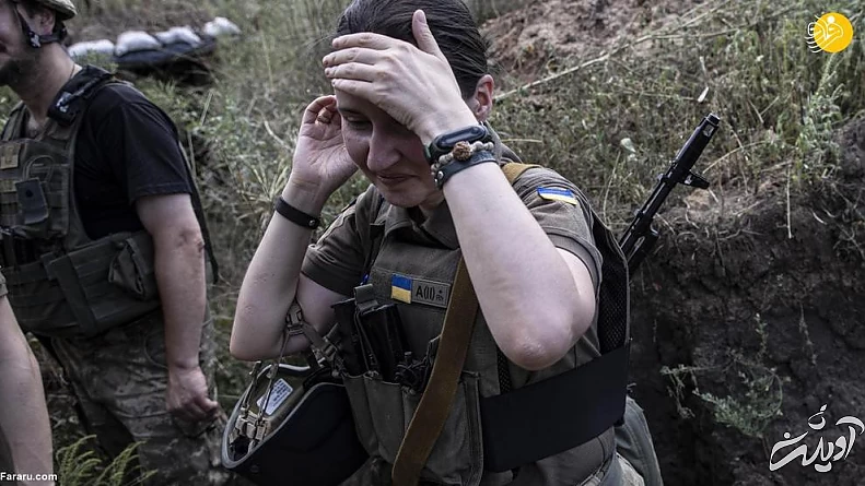 (تصاویر) سربازان زن اوکراینی در خط مقدم جنگ